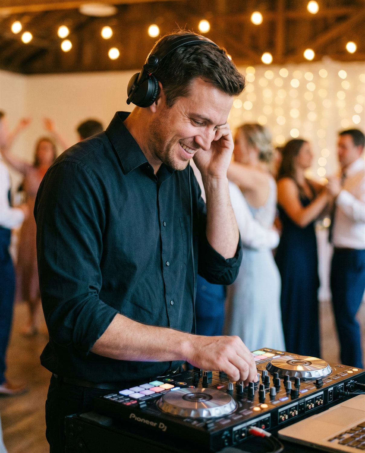 Wedding reception dance floor